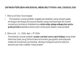 Bab 2 Perubahan Sosial Budaya Ppt Download