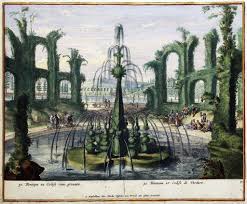 Fonteyn En Colise Van Groente Fontaine Et Colise De Verdure Landscape Drawings Garden History The Pleasure Garden