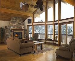 Great Room Of A Lindal Cedar Home In Colorado Lindal Homes Lindal Cedar Homes Cedar Homes