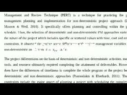 Project Management Academic Essay V 2020 G