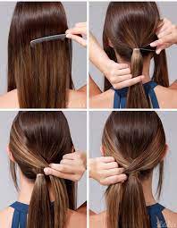 Next, use a small flat iron to curl small sections of hair away from your face, then. 10 Simple And Easy Hairstyling Hacks For Those Lazy Days Page 2 Of 2 Cute Diy Projects Hair Hacks Party Hairstyles For Long Hair Hair Styles
