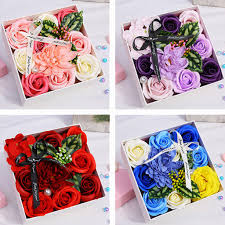 And your paper flowers bouquet is ready! Home Furniture Diy Teacher S Day Gift Bouquet Mini Artificial Flower Dried Flowers With Pvc Box Kisetsu System Co Jp