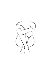 Her Name Is Isla Wallpaper Feminine Wall Art Outline Art Line Art Drawings