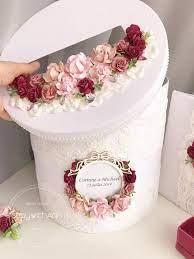 Card Box For Wedding Shower Reception Card Holder Wedding Box Personalized Wishing Well Box Fall Wedding Money Box Card Post Box Modern 1pcs In 2020 Money Box Wedding Card Box Wedding