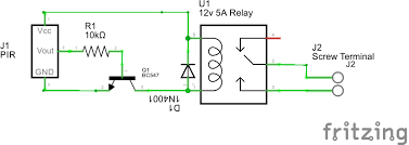 Any type of load can be connected to motion detectors with an electromechanic relay. Make An Simple Motion Sensor Relay Board Pir 12 Steps With Pictures Instructables