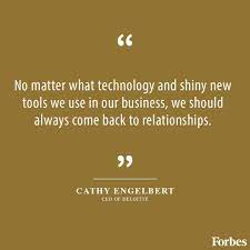 Forbes On Instagram Business Is All About Building Relationships Lead By Example Quotes Be An Example Quotes Leadership Quotes