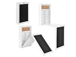 Il materiale pliable table più comune è tessuto di lana pettinata. En Casa Table Murale Pliable Bureau Mural Rabattable Mdf Blanc 156 X 50 X 91 5 Cm Vente De Bureau Conforama