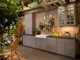 The space also features an outdoor sink, wood storage, and decorative shelving. Objects Of Design New Kitchen From Ikea Mad About The House Ikea Kitchen Build Outdoor Kitchen Ikea New Kitchen