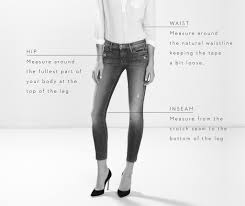 Styleartist Size Chart For Apparel Footwear Jeans