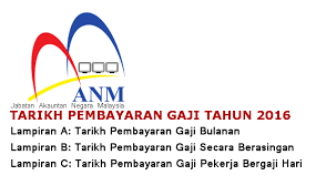 Jadual pembayaran gaji untuk kakitangan awam 2016. Gaji 2016 Tarikh Dan Peraturan Pembayaran Memoir Of Insani