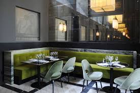Monsieur Bleu At The Palais De Tokyo In Paris France Yatzer Restaurant Interior Design Restaurant Interior Modern Interior