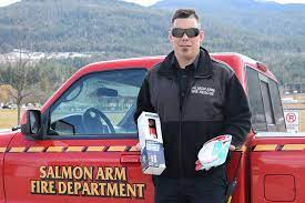 Having a smoke alarm reduces your risk of dying in a home fire by 50%, says the nfpa in its new report, u.s. People Living Rough In Salmon Arm To Receive Fire Extinguishers Smoke Detectors Penticton Western News
