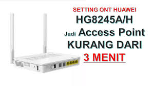 Mengganti ataupun merubah password indihome memang seharusnya perlu dilakukan secara berkala. Cara Setting Modem Huawei Tipe Hg8245a Jadi Access Point Youtube