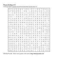 Simply match the numbers and color . A Pdf File Of The Places Ending In O Word Search All Star Puzzles