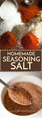 Homemade Seasoning Salt Season All Copycat Call Me Betty Recipe Homemade Seasoning Salt Homemade Seasonings Seasoning Mixes