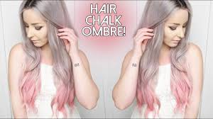 The color stayed in my hair (which is naturally medium. How To Hair Chalk By Tashaleelyn Youtube