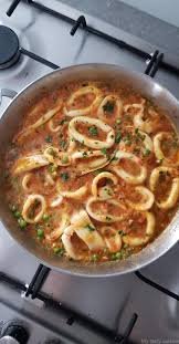 Riz Aux Calamars Recettes De Cuisine Calamar Recette Recette Poisson