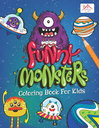 These pumpkin coloring pages are great for halloween, fall, and thanksgiving. Funny Monster Coloring Book Funny Monster Coloring Pages For Everyone Adults Teenagers Older Kids Boys Girls Practice For Stress Relief Relaxation House Print 9798667250364 Amazon Com Books