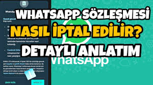 Whatsapp için yazılan 'whatsapp gizlilik sözleşmesini i̇ptal etmek i̇stiyorum' şikayetini ve yorumlarını okumak ya da whatsapp hakkında şikayet yazmak için tıklayın! Whatsapp Sozlesmesi Nasil Iptal Edilir Detayli Anlatim Youtube