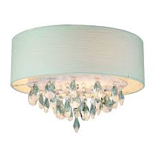 Gen Lite Industries 103811 Rossini Flush Mount Ceiling Light At Atg Stores Ceiling Lights Black Light Fixture Fabric Shades