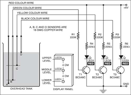 Sort circuit protector circuit with tip 42c pnp and c945 transistor. Water Level Indicator Circuit Full Project Explanation