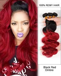 Whether you want to make your hair scream about bright changes or simply want to add a vivid accent to your look, these ideas. Reviews 14 Black Red Ombre Hair Two Tones Hair Weave Body Wave Weft Remy Human Hair Extensions