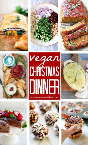 Welcome to day 85 of the 100 days of homemade holiday inspiration! Vegetarian Vegan Christmas Dinner Ideas