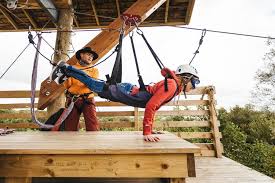 A zip wire shoots riders at 100 kilometers an hour over eden project's two biomes. Hangloose Adventure Day At The Eden Project Zing Vouchers