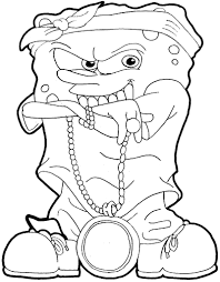 Image Result For Ghetto Spongebob Coloring Pages Spongebob Drawings Graffiti Characters Spongebob Coloring