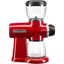 Buy a nespresso coffee machine by kitchenaid in empire red. Kitchenaid 7 Oz Empire Red Burr Coffee Grinder With Adjustable Settings Kcg0702er The Home Depot