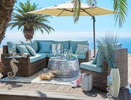 Inspiration For An Outdoor Space Pier 1 Imports Outdoor Beach Decor Beach House Decor Blue Patio Furniture