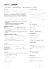 Salesforce Developer Resume Samples And Writing Guide For 2021 Enhancv Com