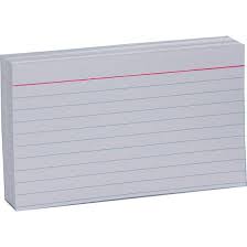 This card usually comes with 3×5 inches size although this type of card can also have various sizes as well. 3 X 5 Index Cards Ruled White Pack Of 100 Nordisco Com