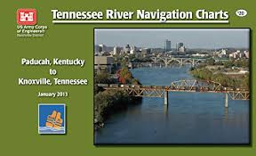Tennessee River Navigation Charts Paducah Kentucky To Knoxville Tennessee