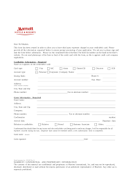 Please fill out the entire form. Free Marriott Credit Card Authorization Form Pdf Eforms