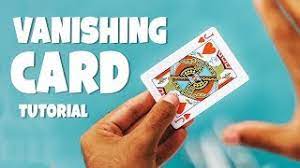 With just a little finger work and a back palm, you too can impress your friends by making a card vanish! How To Vanish Any Card Instantly Magic Tutorial Youtube
