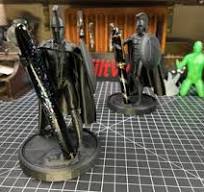 Standing Spartan Warrior Pen Stand
