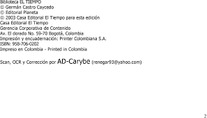 Want to like this page? German Castro Caycedo La Bruja Coca Politica Y Demonio Pdf Descargar Libre