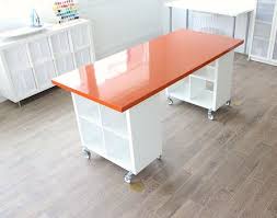 New House Tam S Room Craft Room Desk Craft Room Tables Diy Crafts Desk
