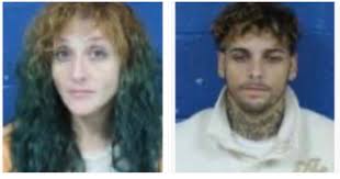PAIR IDENTIFIED BY FIGHTING CRIME FOLLOWERS IN DOG FOOD THEFT IN ROANOKE  RAPIDS KENDRA CARDEN and WILLIAM PRYOR TATUM IV from HENRICO NC in  NORTHAMPTON COUNTY were both arrested and charged with