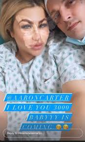 Aaron Carter & fiancee Melanie Martin SPLIT just one week after welcoming  their newborn son Prince Lyric