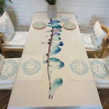 Tablecloth Runner Watercolor Birds Prints Table Linens Table Linen Party Home Decor Dining Kitchen Table Wares Table Cloth Rustic Table Runners Table Runner And Placemats