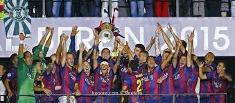 كأس السوبر الأوروبي 2015 كانت مبارة لكرة القدم بين فريقي برشلونة وإشبيلية الإسبانيين في 11 أغسطس 2015 على ملعب بوريس بايتشادزه دينامو أرينا في تبليسي، جورجيا. Ø¨Ø±Ø´Ù„ÙˆÙ†Ø© 2015 Home Facebook