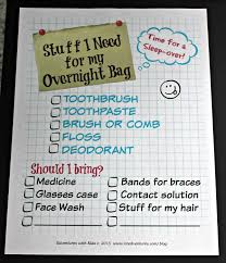 Sleepover Packing List For Kids With Free Printables Sleepover Packing List Sleepover Sleepover Essentials