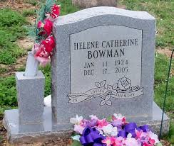 Helene Catherine Walker Bowman (1924-2005)