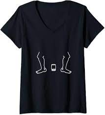Amazon.com: Womens Brave Jar Insertion 1 man 1 jar V-Neck T-Shirt :  Clothing, Shoes & Jewelry