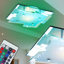 They replaced all of the showers in my home, and were stellar from sales to install and clean up. Rgb Led Ceiling Light With Mirror Glass And Crystal Decor Etc Shop