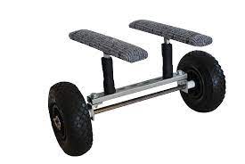After Forever And A Day The Metal Cart Writeup Is Finished My Goal Was To Design A Very Rugged Bolt Together Cart Tha Kayak Cart Kayaking Kayak Fishing Diy
