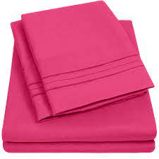 Choosing the best bed sheets. 1500 Supreme Collection Extra Soft King Sheet Set Fuscia Luxury Bed Sheet Set With Deep Pocket Wrinkle Free Hypoallergenic Bed Sheets King Size Fuscia Buy Online In Botswana At Botswana Desertcart Com Productid