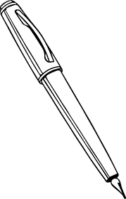 Coloring pages for kids of all ages. Calligraphy Pen Coloring Page Coloring Pictures Pen Clipart Calligraphy Pens